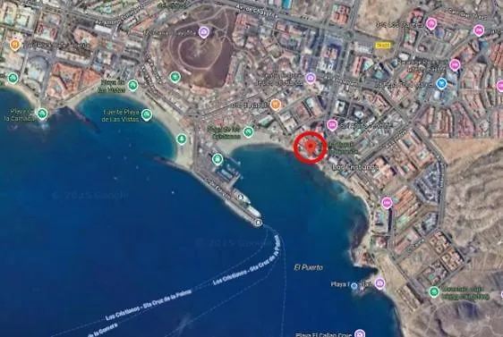 شقة Paseo Maritimo, Cristianos Over The Sea Free Wifi أرونا